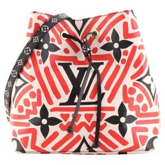 Louis Vuitton NeoNoe Handbag Limited Edition Crafty Monogram Giant MM