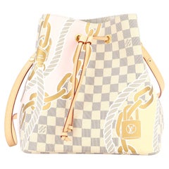 Louis Vuitton NeoNoe Handtasche Limited Edition Damier Sommer Seil und Kette MM