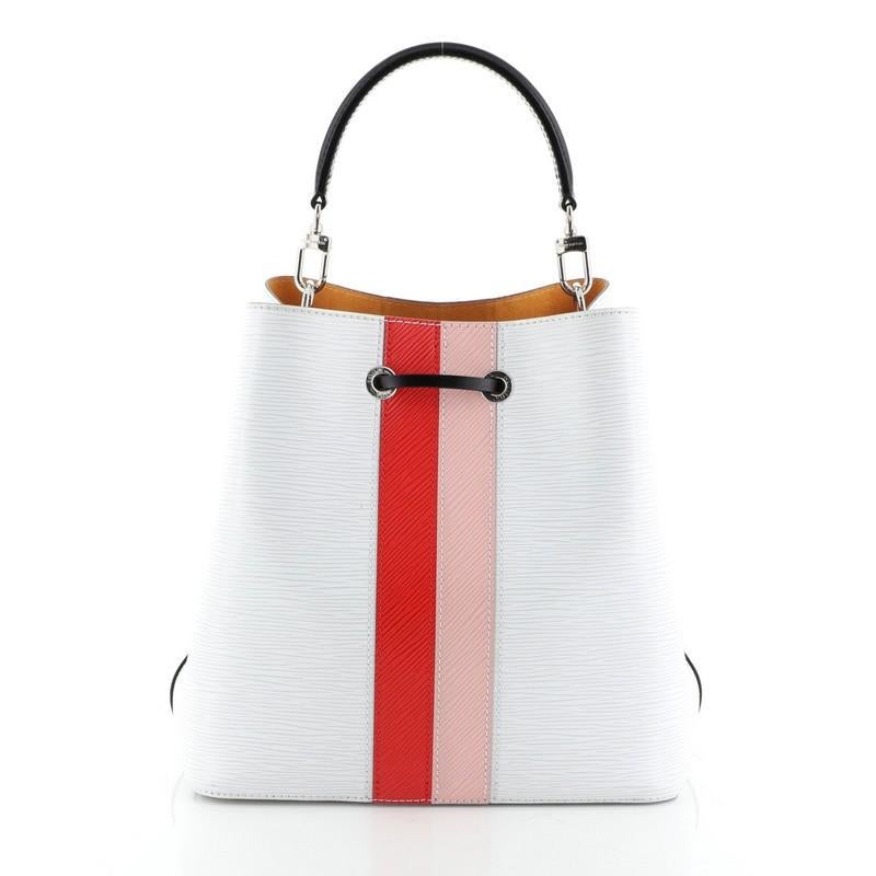 Louis Vuitton NeoNoe Handtasche Limited Edition Epi Streifen Limited Edition (Grau)