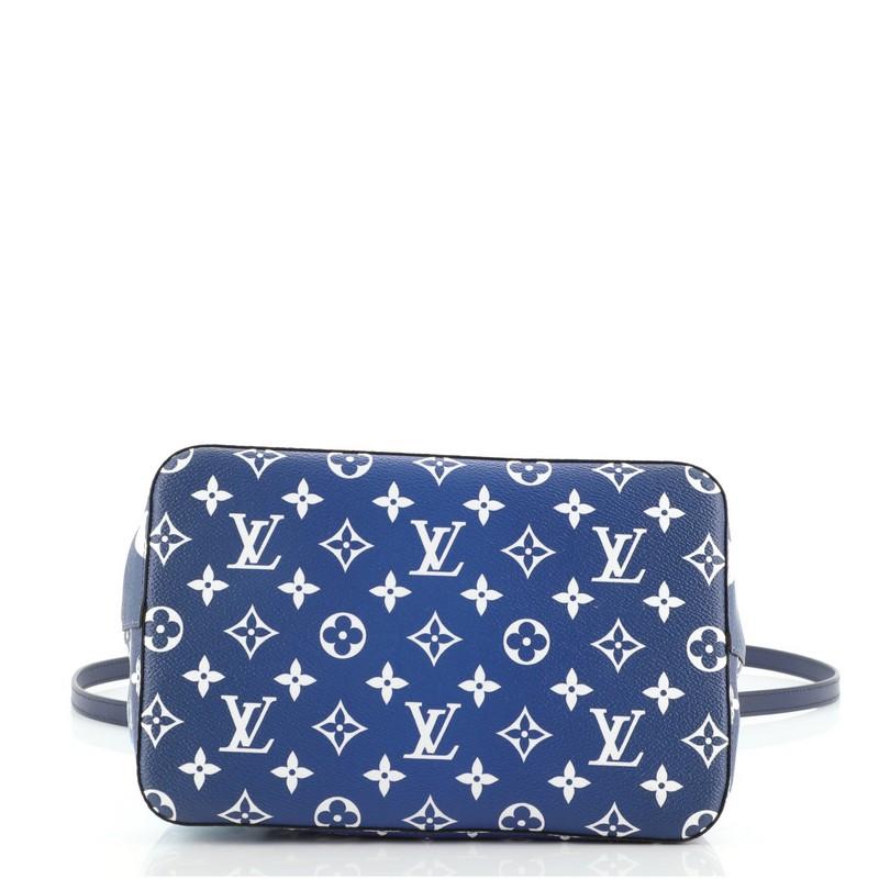 Louis Vuitton NeoNoe Handbag Limited Edition Escale Monogram Giant MM In Good Condition In NY, NY