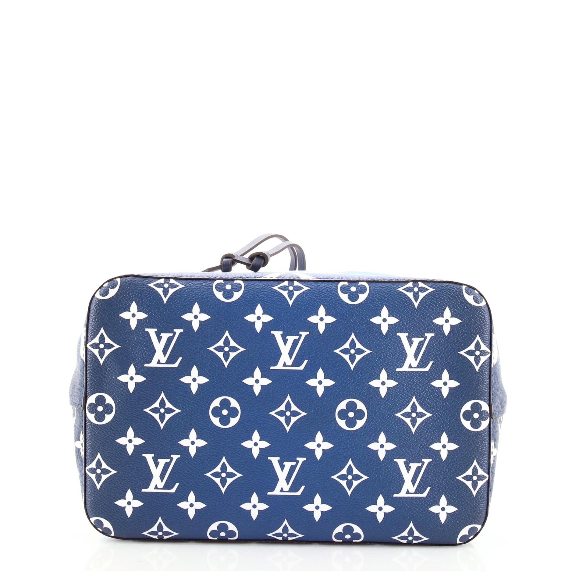 Louis Vuitton NeoNoe Handbag Limited Edition Escale Monogram Giant MM In Good Condition In NY, NY