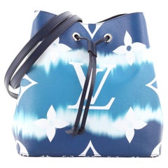 Louis Vuitton Blue Escale On The Go Bag at 1stDibs