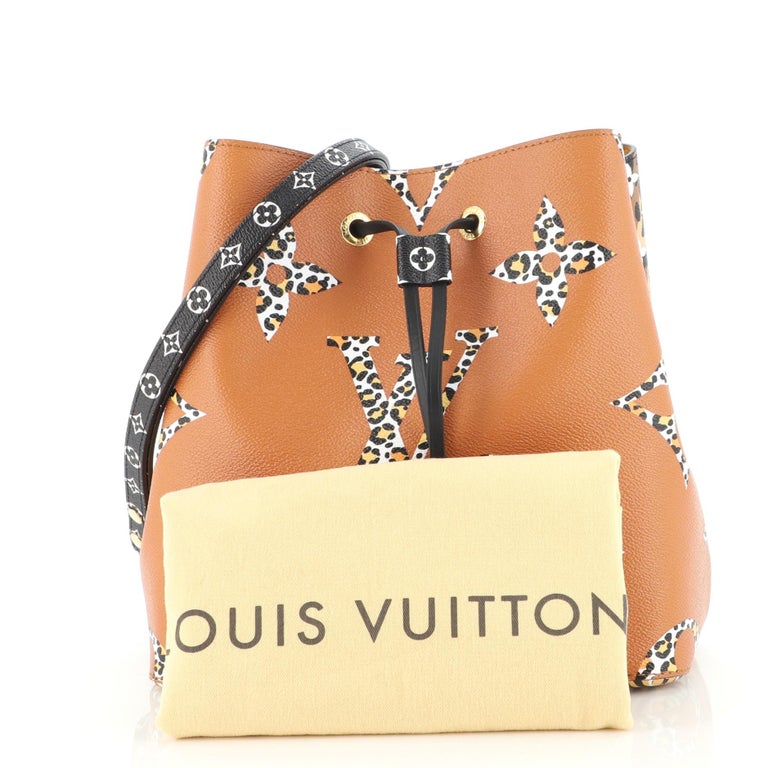 Louis Vuitton NeoNoe Handbag - Limited Edition Jungle Monogram Giant
