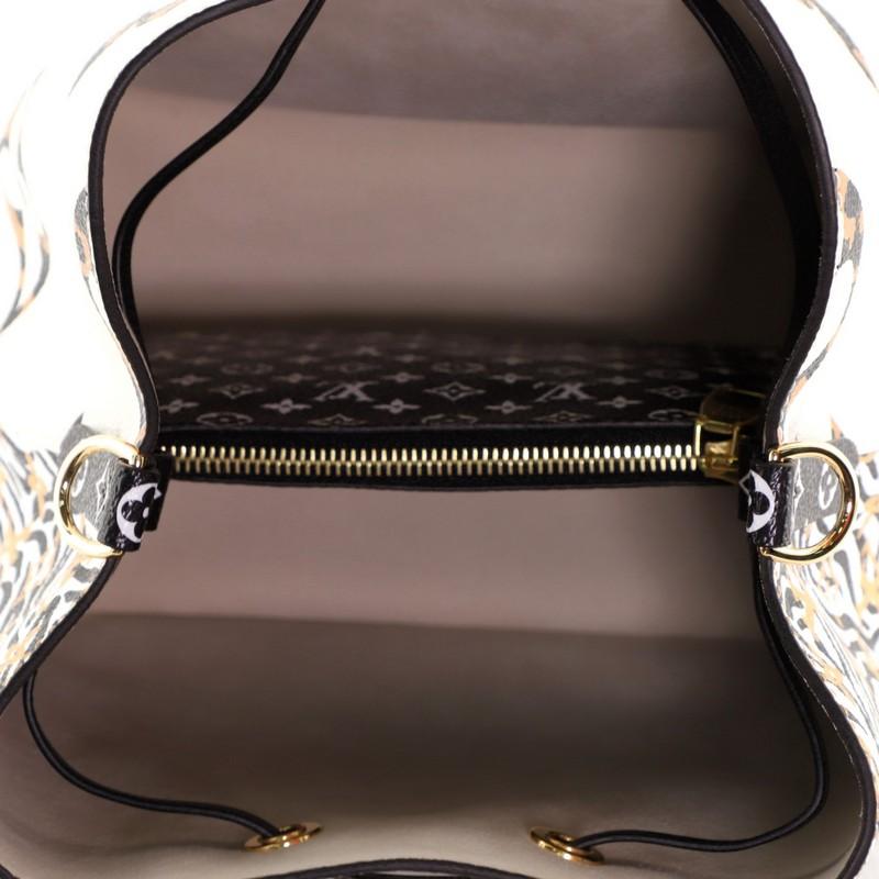 Louis Vuitton NeoNoe Handbag Limited Edition Jungle Monogram Giant In Good Condition In NY, NY
