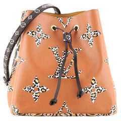 Louis Vuitton NeoNoe Handbag Limited Edition Jungle Monogram Giant