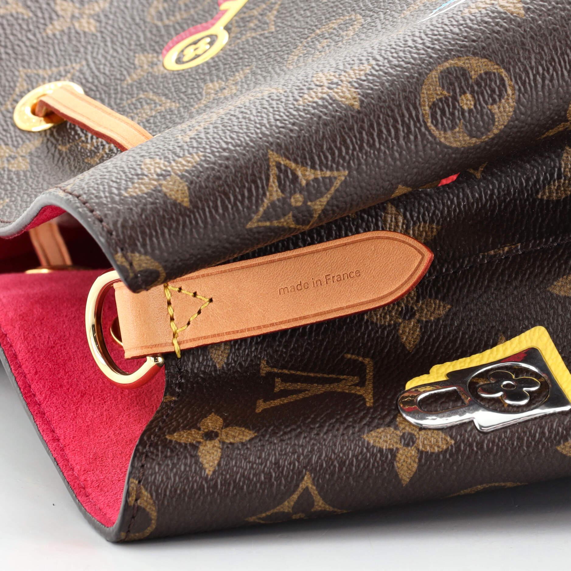 Louis Vuitton Louis Vuitton NeoNoe Handtasche Limited Edition Love Lock Monogramm Canvas 2
