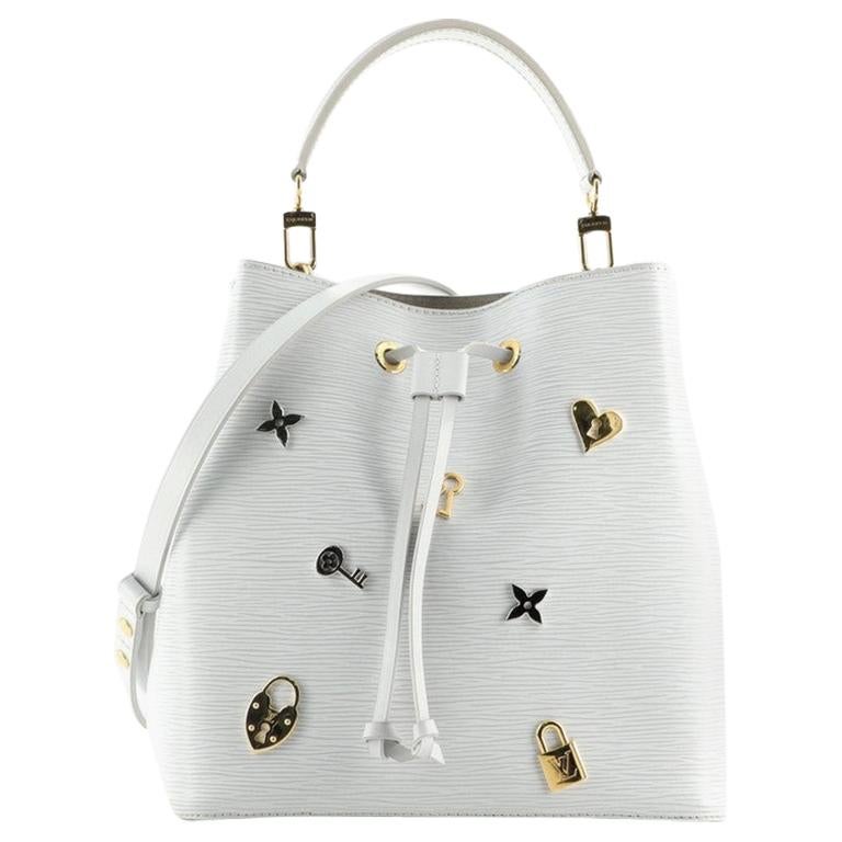 Louis Vuitton NeoNoe Handbag Love Lock Epi Leather