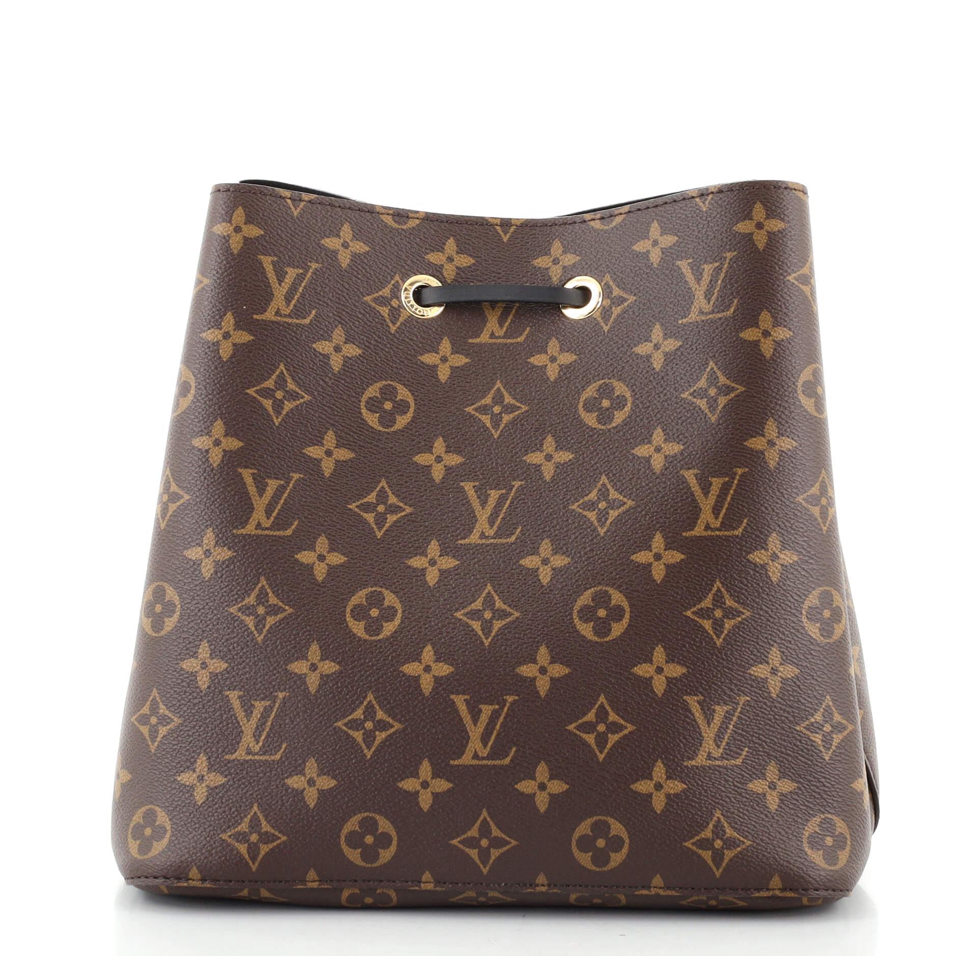 Louis Vuitton NeoNoe Handtasche Monogramm Segeltuch MM im Zustand „Gut“ in NY, NY