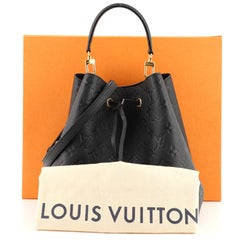 Louis Vuitton NeoNoe Handbag Monogram Empreinte Leather MM