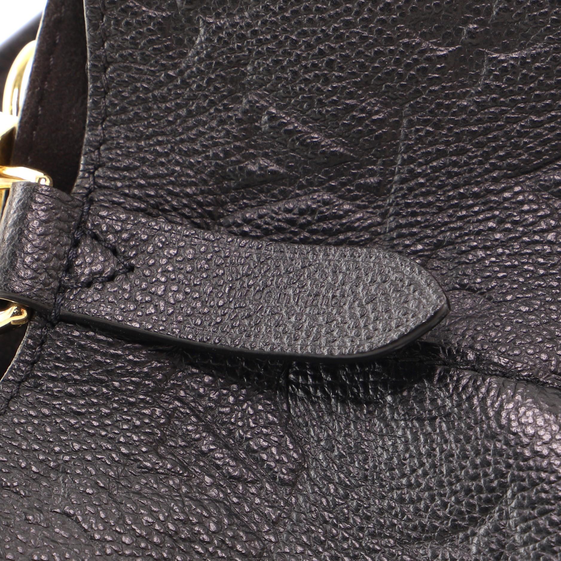 Women's or Men's Louis Vuitton NeoNoe Handbag Monogram Empreinte Leather MM