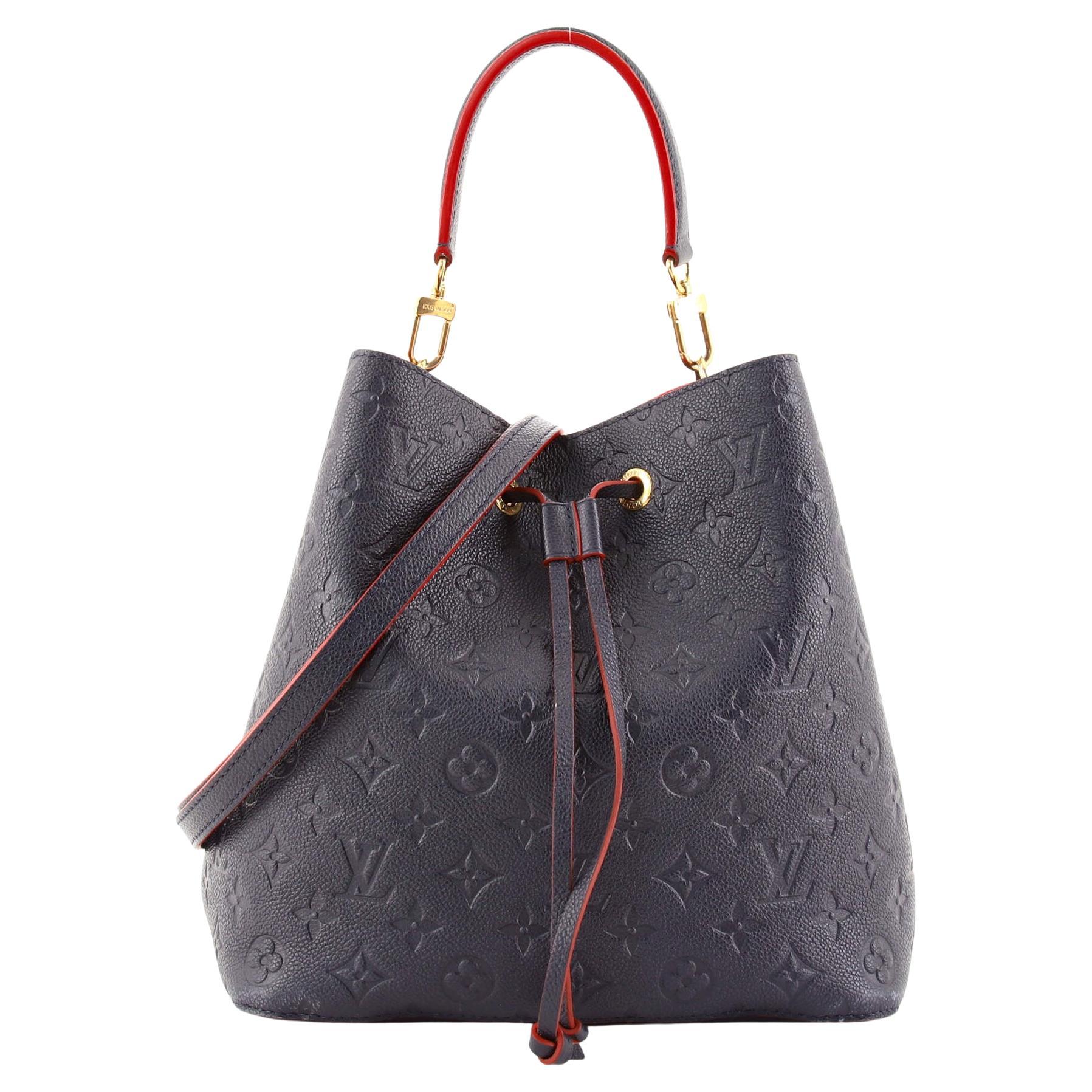 Louis Vuitton NeoNoe Handbag Monogram Empreinte Leather MM