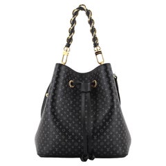 Louis Vuitton NeoNoe Handbag Nano Monogram Leather BB