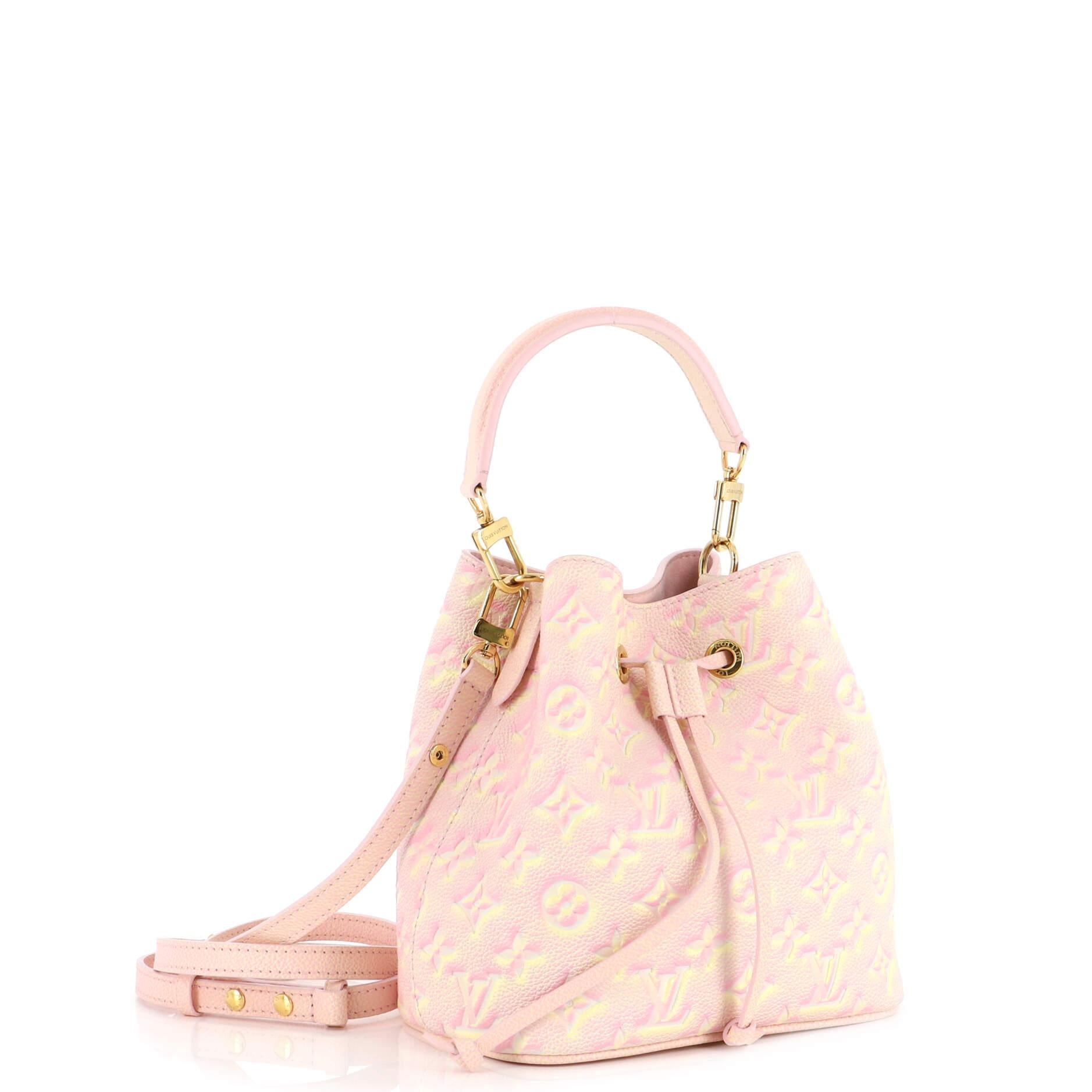 Louis Vuitton NeoNoe Handbag By The Pool Monogram Empreinte Giant BB For  Sale at 1stDibs