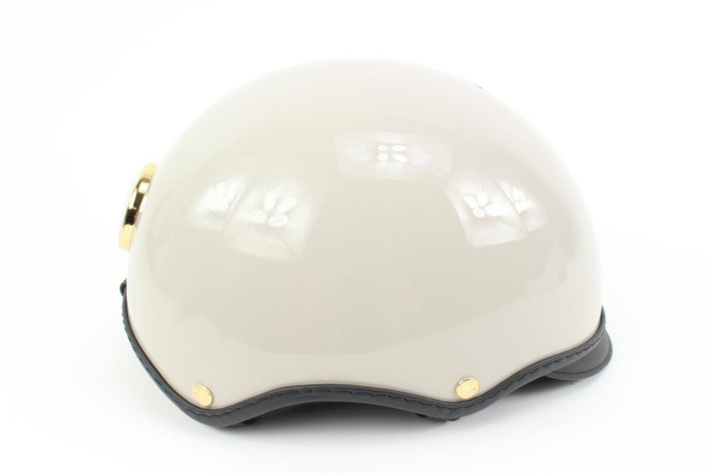 Helmet de vélo Louis Vuitton neutre LV Fleur Logo PM 62lk322s en vente 1