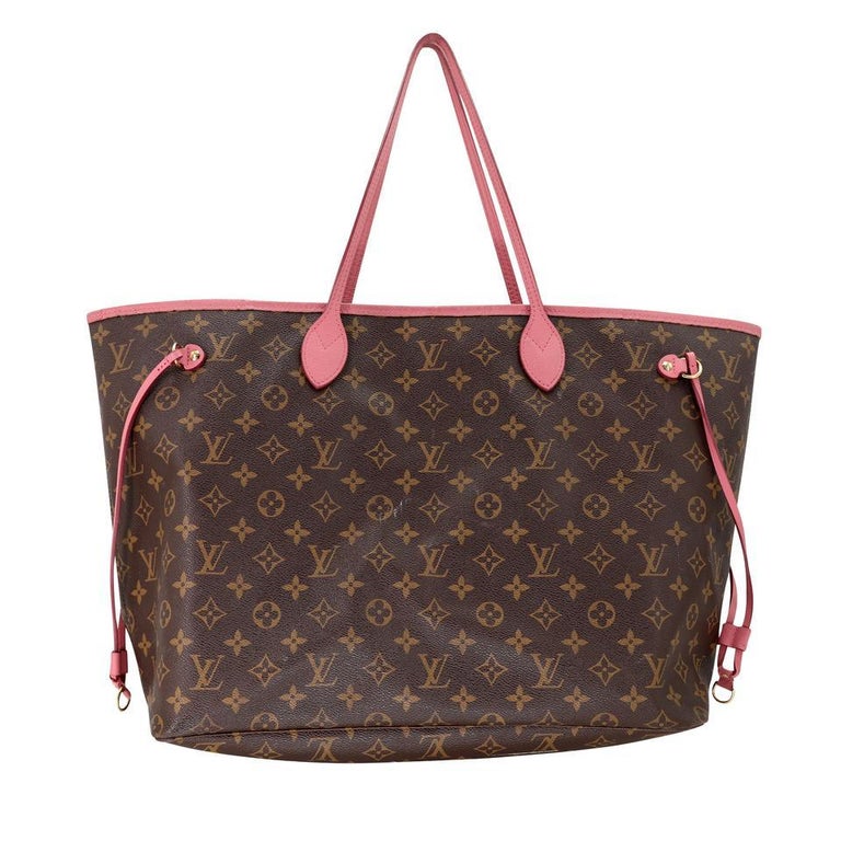 Sold at Auction: Louis Vuitton, LOUIS VUITTON NEVERFULL MM ROSES