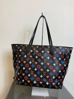 Louis Vuitton Neverfull bag, limited edition Game On, Cruise 2021 collection.