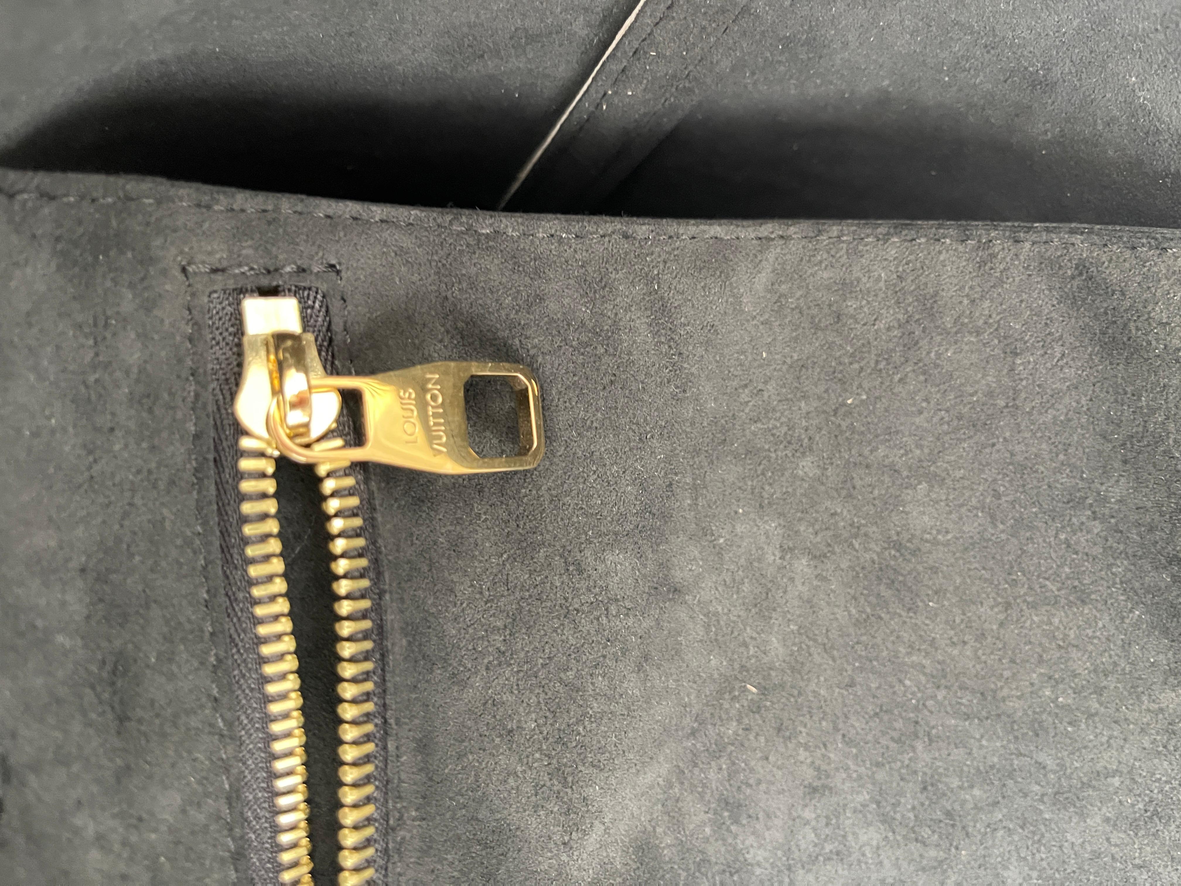 Louis Vuitton Neverfull Schwarz Weiß Empriente Leder M46103 NEVERFULL MM 1