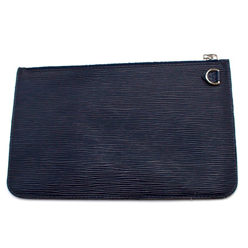 Louis Vuitton Neverfull Epi Leather Navy Bag 5
