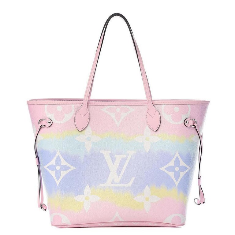 Louis Vuitton Limited Edition Pastel Monogram Escale Neverfull MM