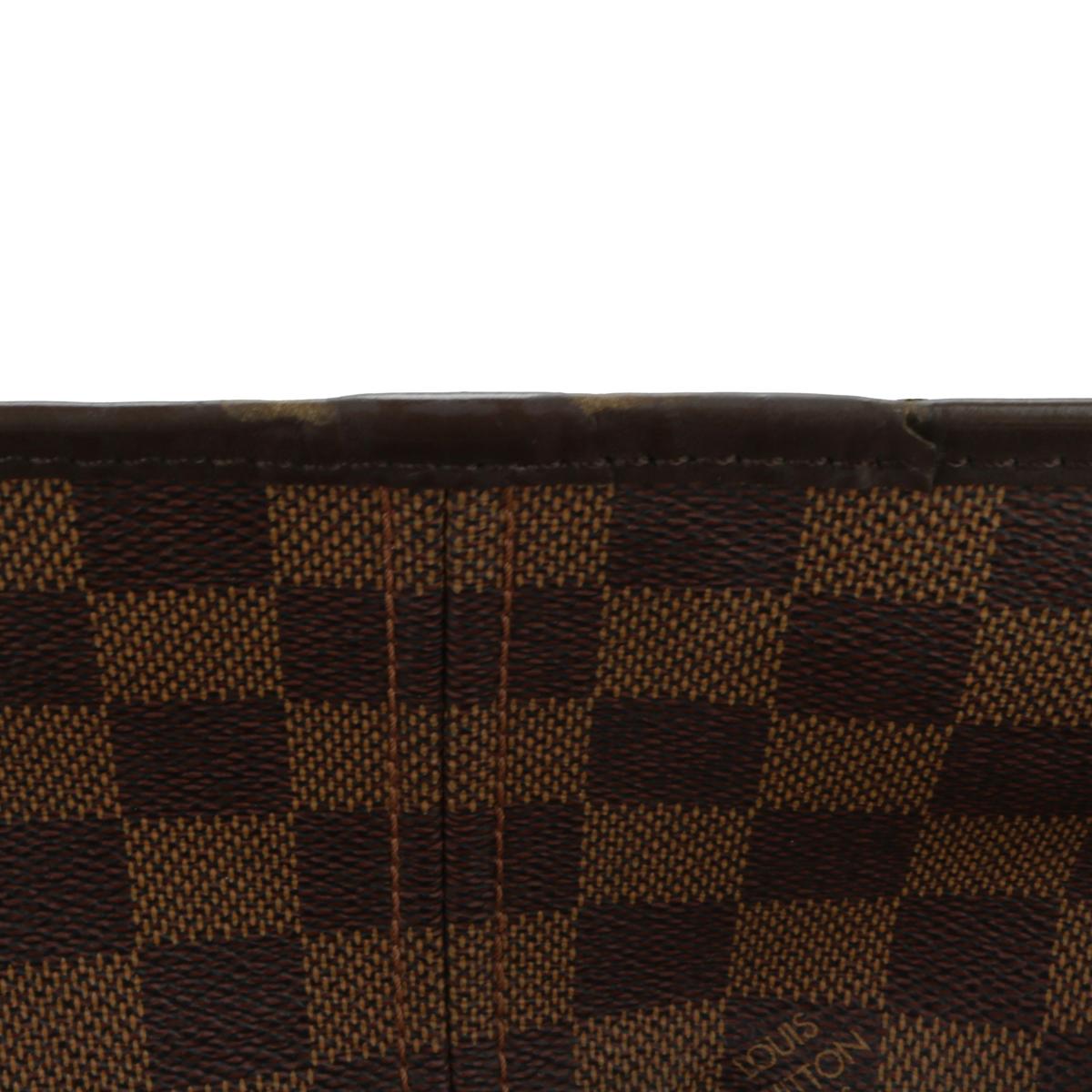Louis Vuitton Neverfull GM Bag in Damier Ebène with Cherry Red Interior 2013 9