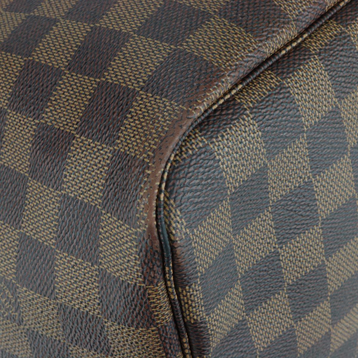 Louis Vuitton Neverfull GM Bag in Damier Ebène with Cherry Red Interior 2013 3