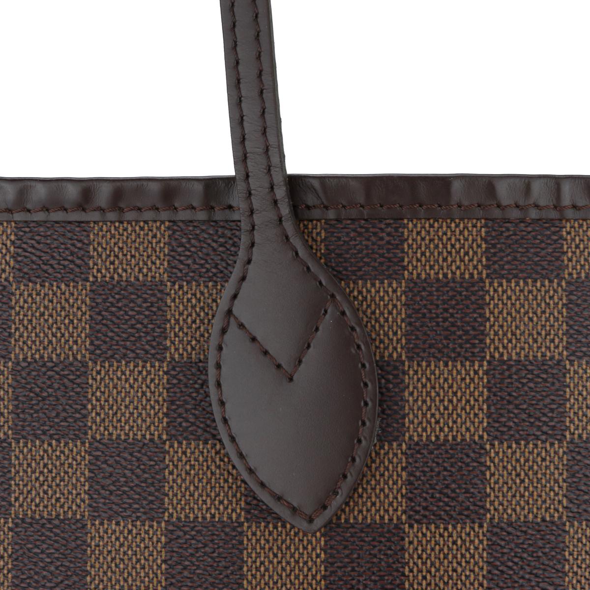 Louis Vuitton Neverfull GM Bag in Damier Ebène with Cherry Red Interior 2015 8