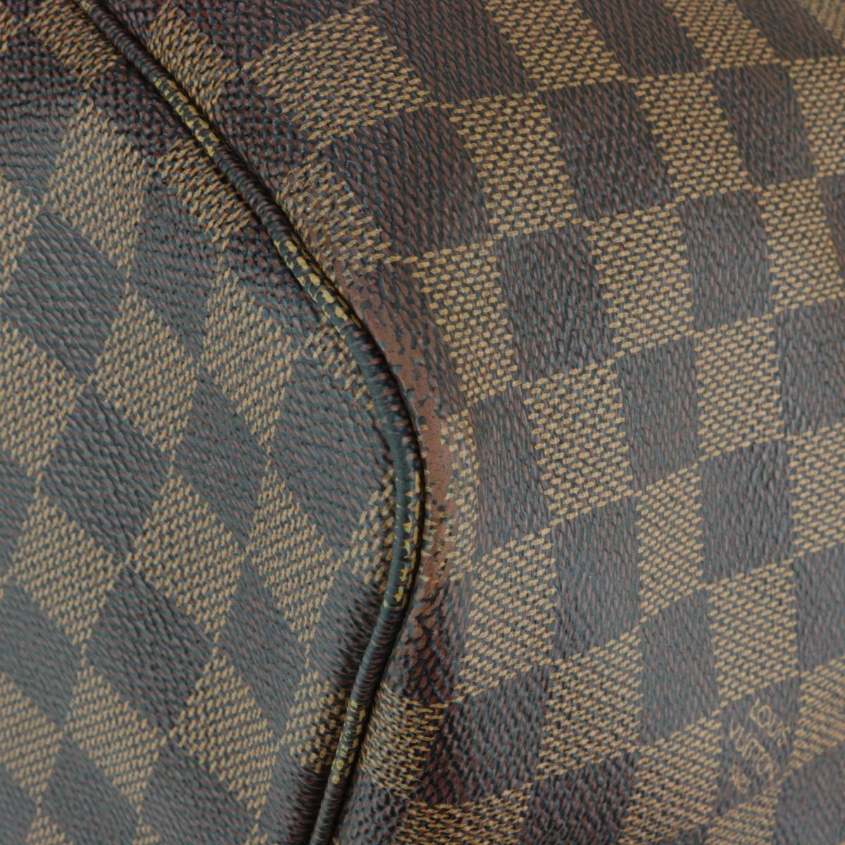 Louis Vuitton Neverfull GM Bag in Damier Ebène with Cherry Red Interior 2015 4
