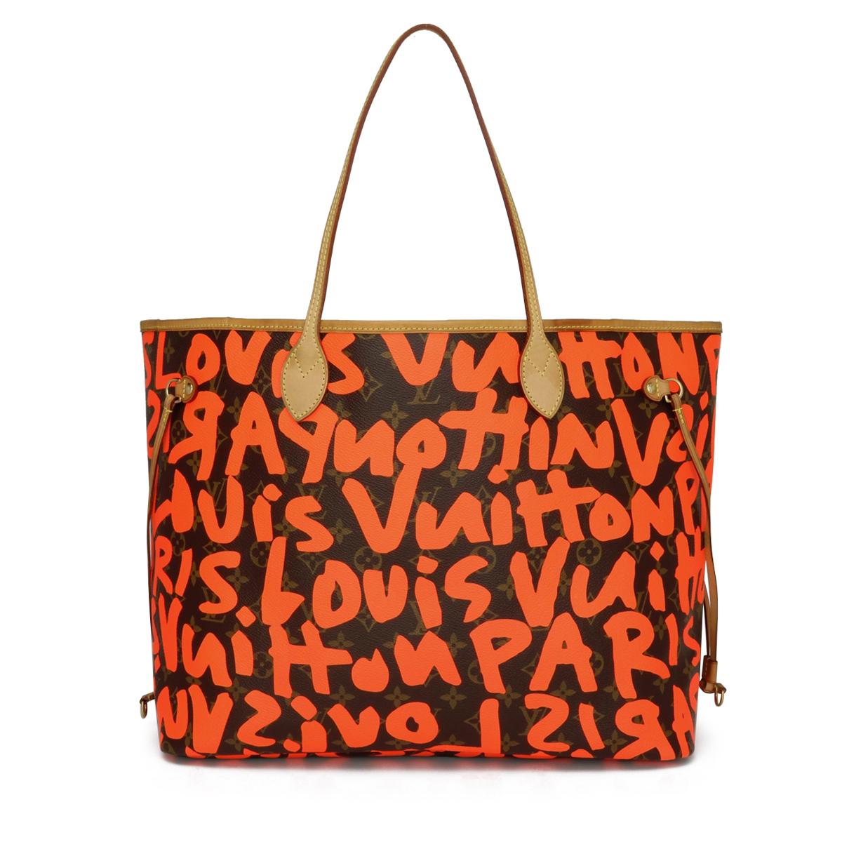 Louis Vuitton Neverfull GM Bag in Monogram Graffiti with Orange Interior 2009 In Good Condition In Huddersfield, GB