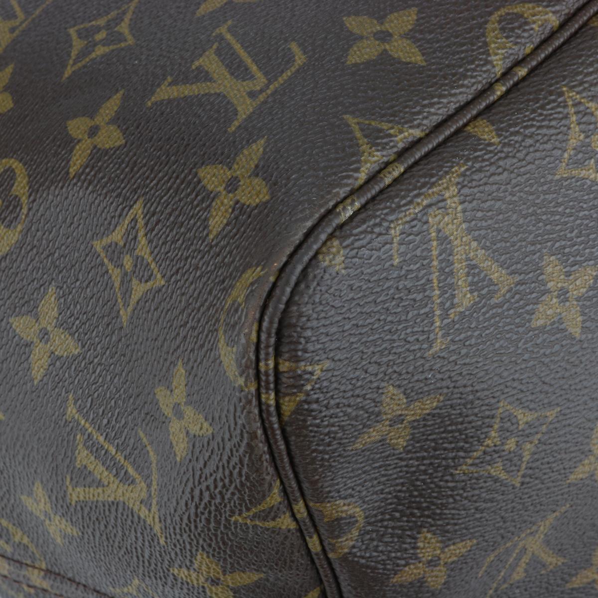 Louis Vuitton Neverfull GM Bag in Monogram with Beige Interior 2008 6