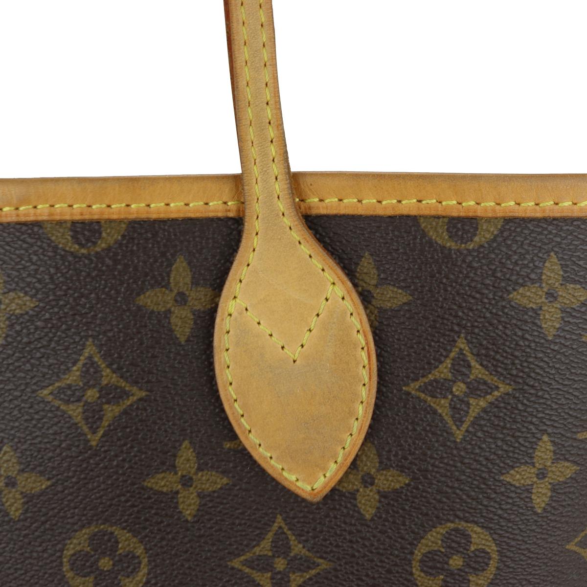 Louis Vuitton Neverfull GM Bag in Monogram with Beige Interior 2008 9