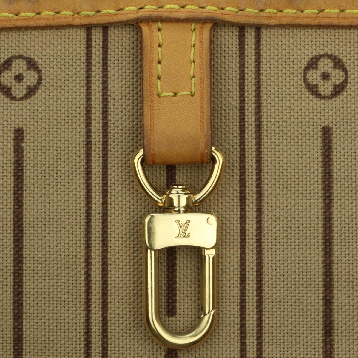 Louis Vuitton Neverfull GM Bag in Monogram with Beige Interior 2008 11