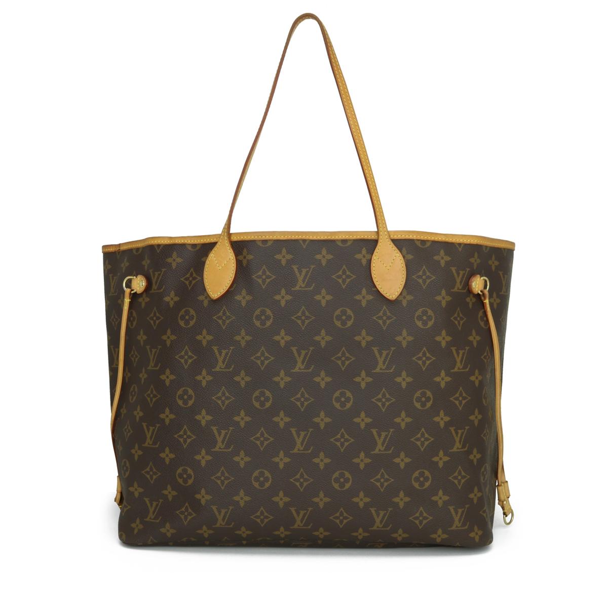 Louis Vuitton Neverfull GM in Monogram with Beige Interior 2008.

This bag is in good condition. 

- Exterior Condition: Good condition. Light storage creases to the canvas. Rubbing to four base corners. General marking, darkening and leather wear