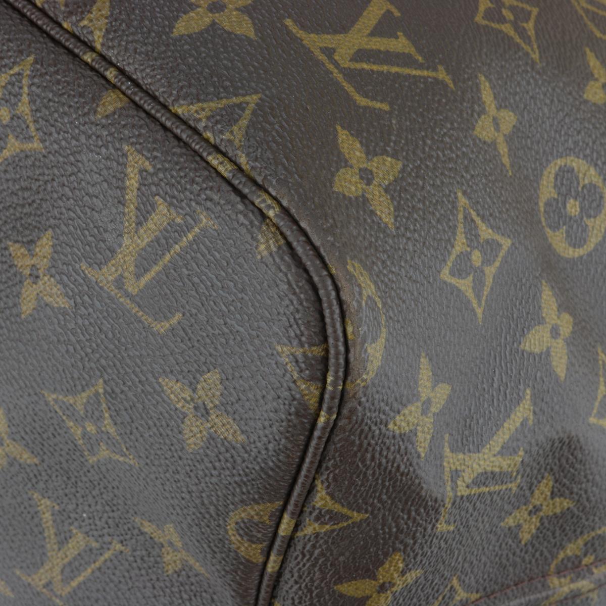 Louis Vuitton Neverfull GM Bag in Monogram with Beige Interior 2008 5