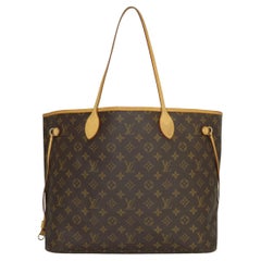 Used Louis Vuitton Neverfull GM Bag in Monogram with Beige Interior 2008