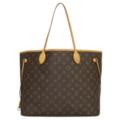 Sac Neverfull GM avec monogramme et intérieur beige, Louis Vuitton, 2008