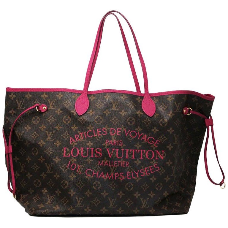 Louis Vuitton, Bags, Lv Articles De Voyage Louis Vuitton 1 Champs Elysees  Paris Neverfull