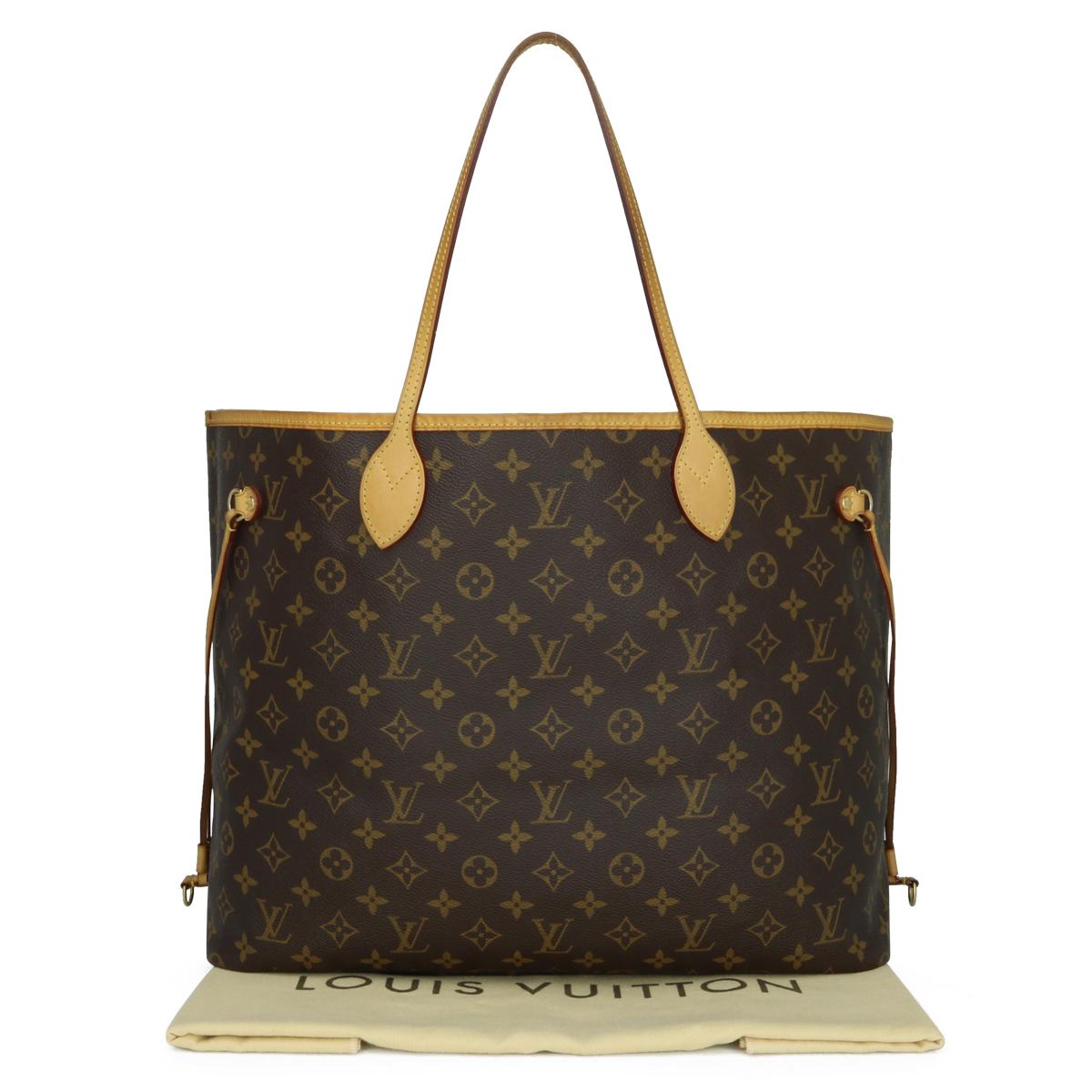 Louis Vuitton Neverfull GM in Monogram with Beige Interior 2007.

This bag is in good condition. 

- Exterior Condition: Good condition. Light storage creases to the canvas. Rubbing to four base corners. General marking, darkening and leather wear