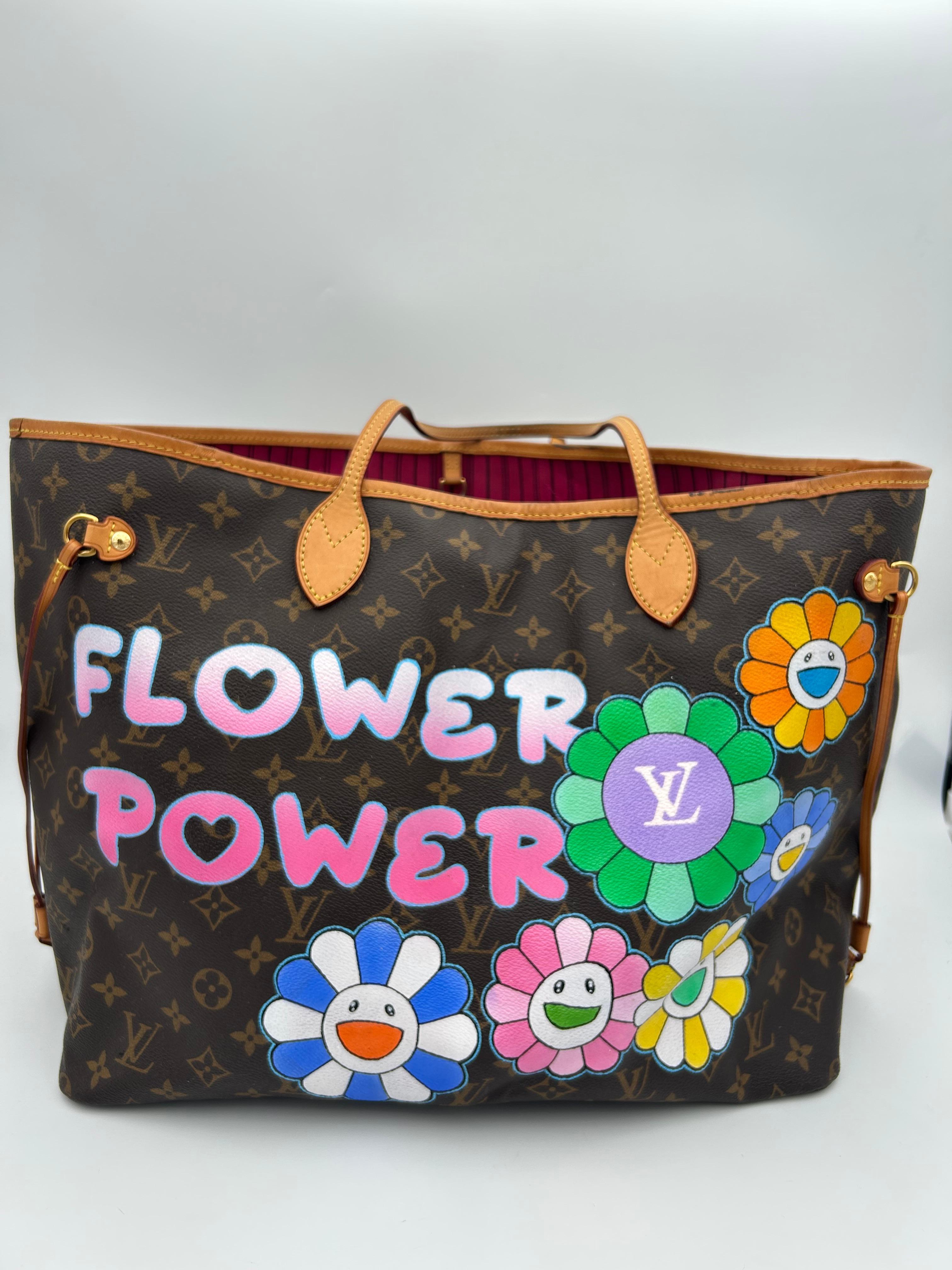 Black Louis Vuitton Neverfull GM Patbo For Sale