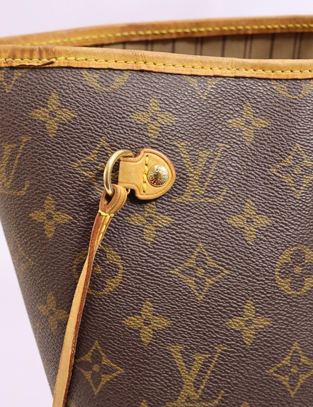 Women's Louis Vuitton Neverfull GM Tote Bag