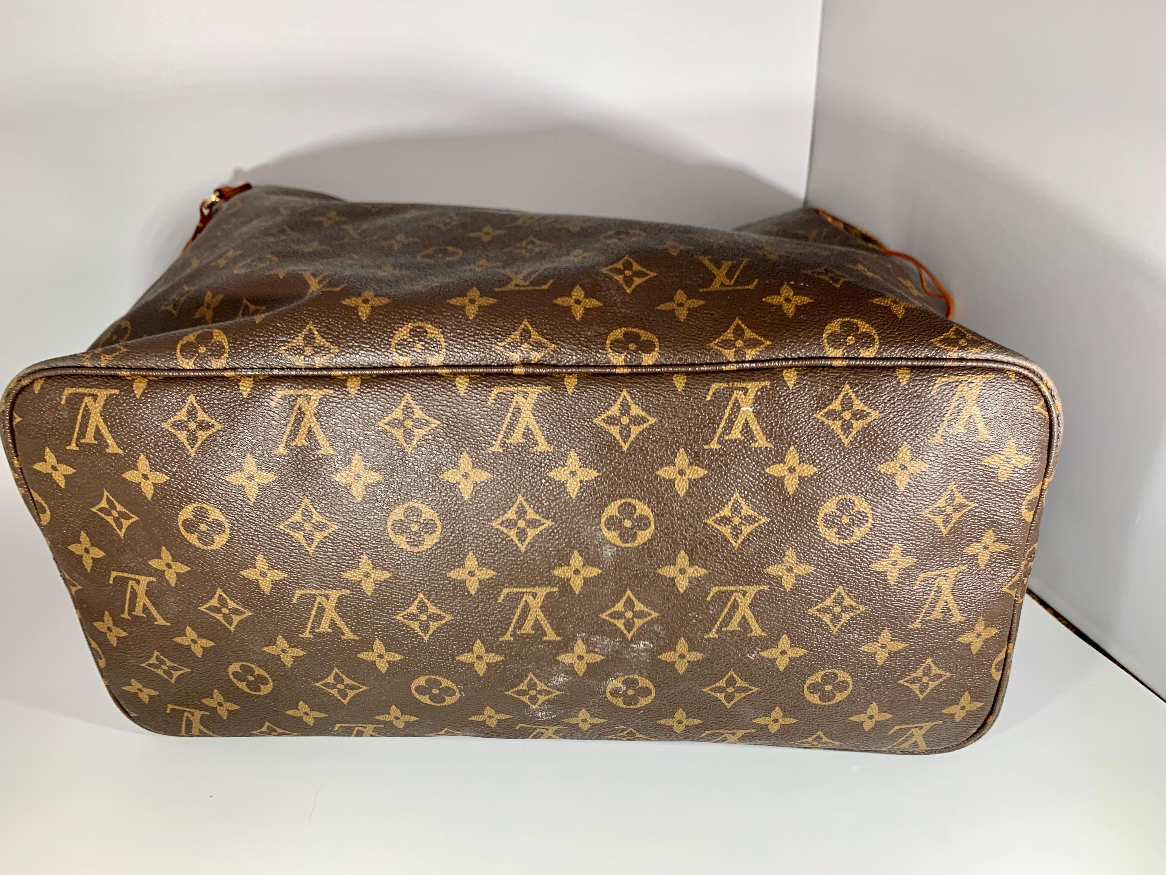 louis vuitton neverfull gm beige monogram