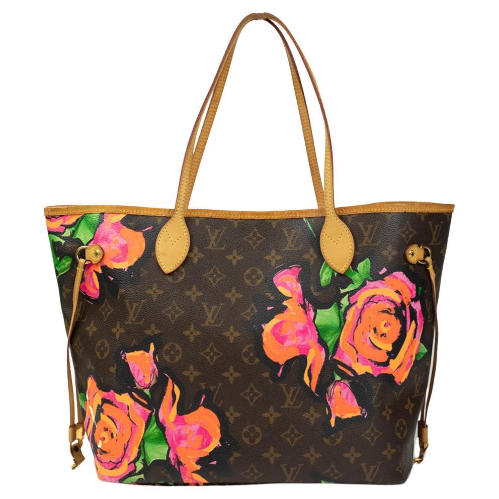 LOUIS VUITTON, Neverfull in brown canvas  For Sale