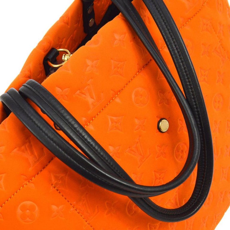 Louis Vuitton limited edition monogram neoprene scuba MM tote bag