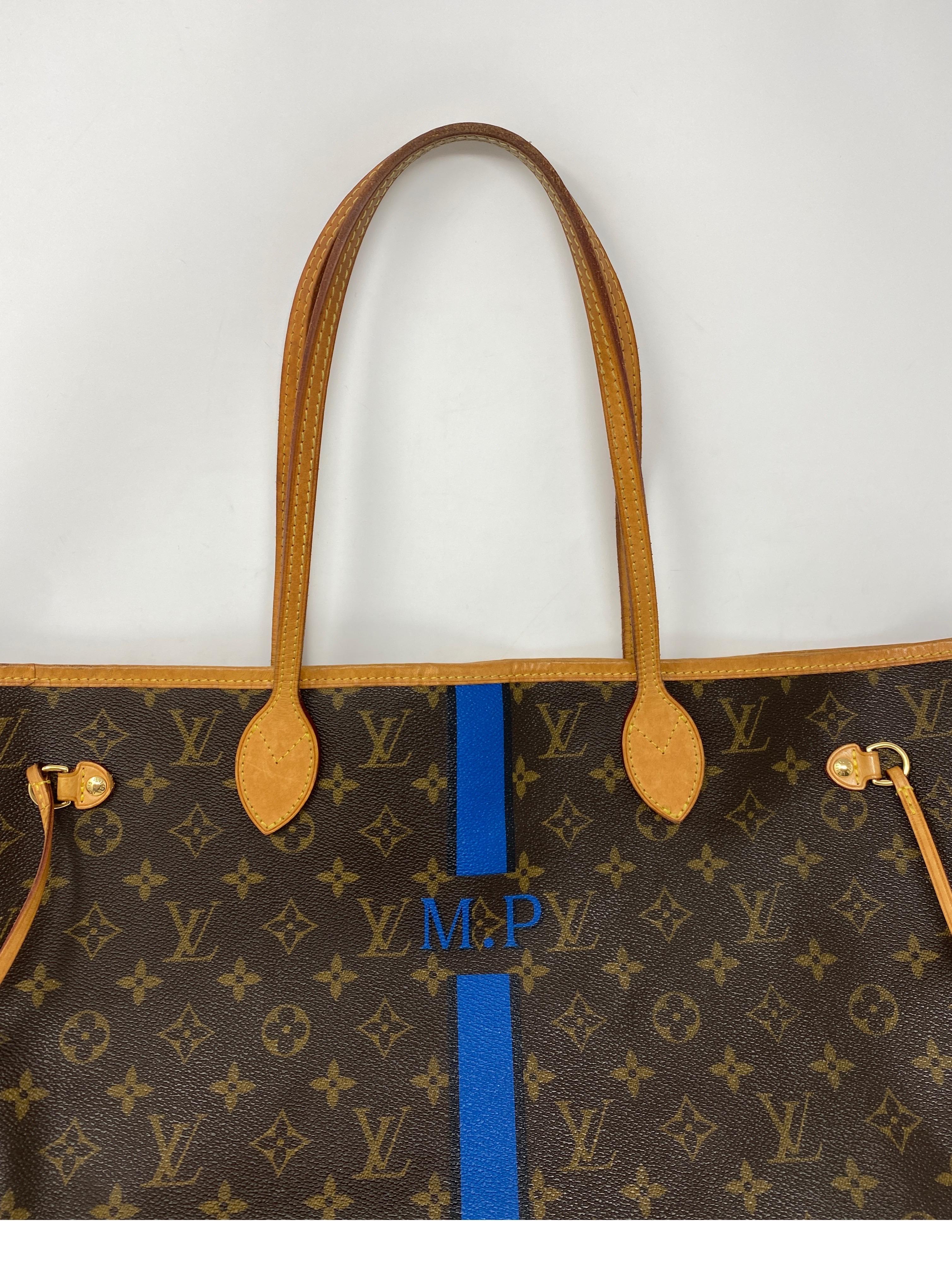 Black Louis Vuitton Neverfull MM Bag 
