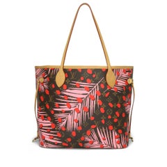 Neverfull MM Tasche von Louis Vuitton in Monogramm mit Dschungeldetails 2016 Limitierte Auflage