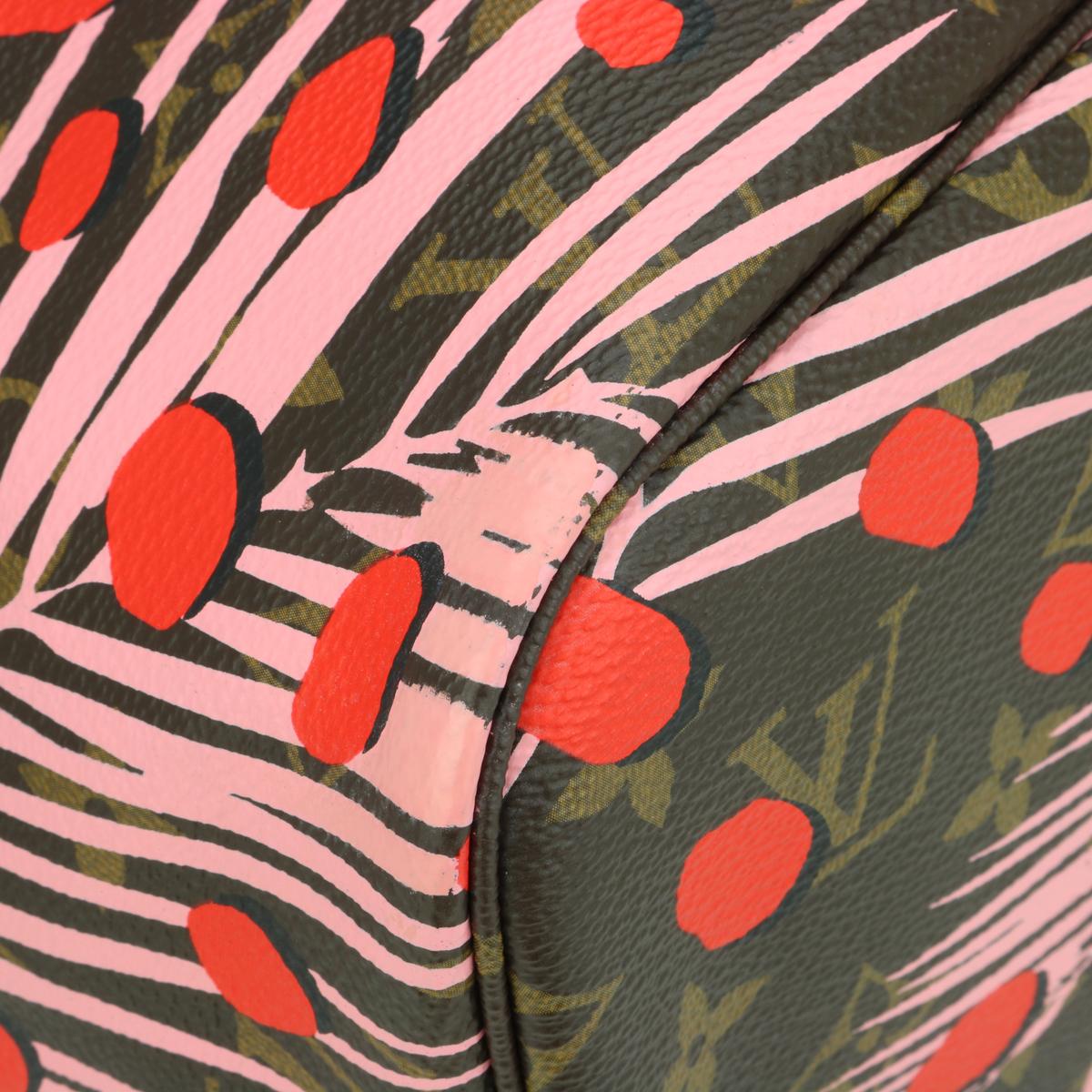 Louis Vuitton Neverfull MM Bag in Monogram Jungle Dots 2016 Limited Edition en vente 4