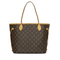 Louis Vuitton Neverfull MM Bag in Monogram with Beige Interior 2014