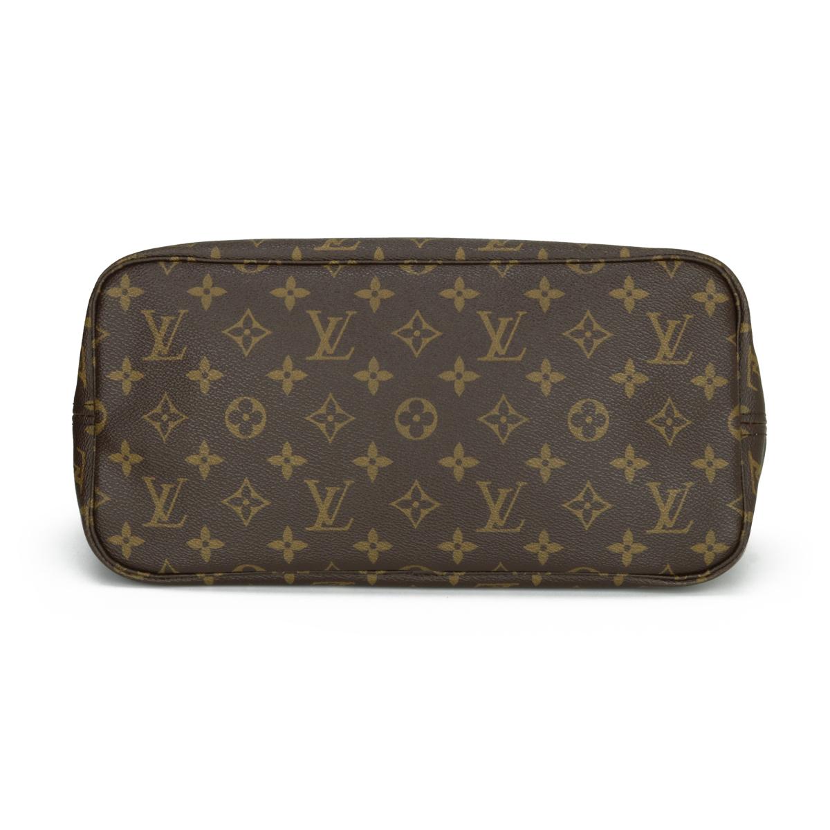 Louis Vuitton Neverfull MM Bag in Monogram with Beige Interior 2014 2