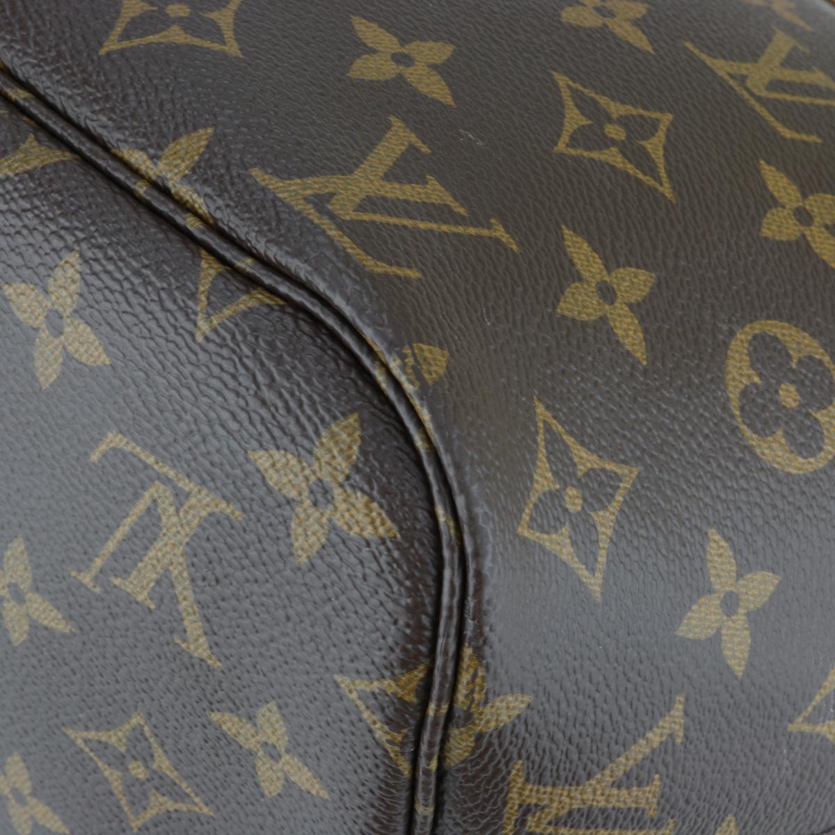 Louis Vuitton Neverfull MM Bag in Monogram with Beige Interior 2016 3