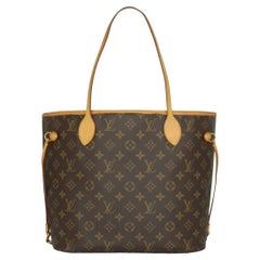 Louis Vuitton Neverfull MM Bag in Monogram with Beige Interior 2016