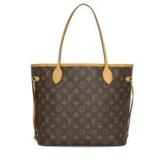 Louis Vuitton Neverfull MM Bag in Monogram with Beige Interior 2017